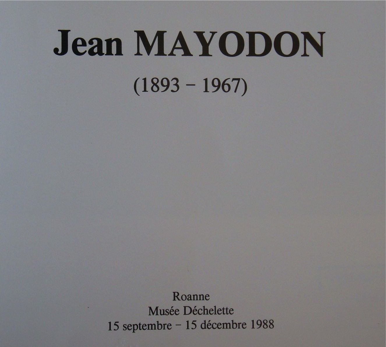 Jean Mayodon Vase